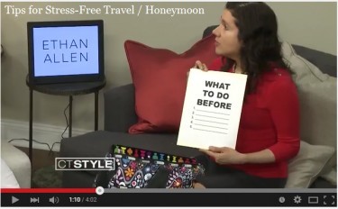 Honeymoon and travel tips on CTStyle